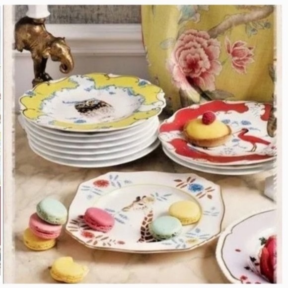 Anthropologie Lou Rota Nature Menagerie Side Plate. - Picture 4 of 4